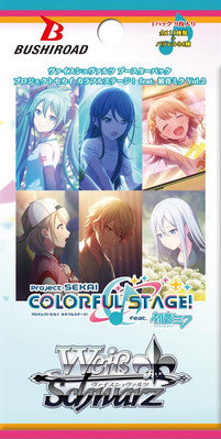 Bushiroad Weiss Schwarz Project Sekai Colorful Stage! feat. Hatsune Miku Booster Pack