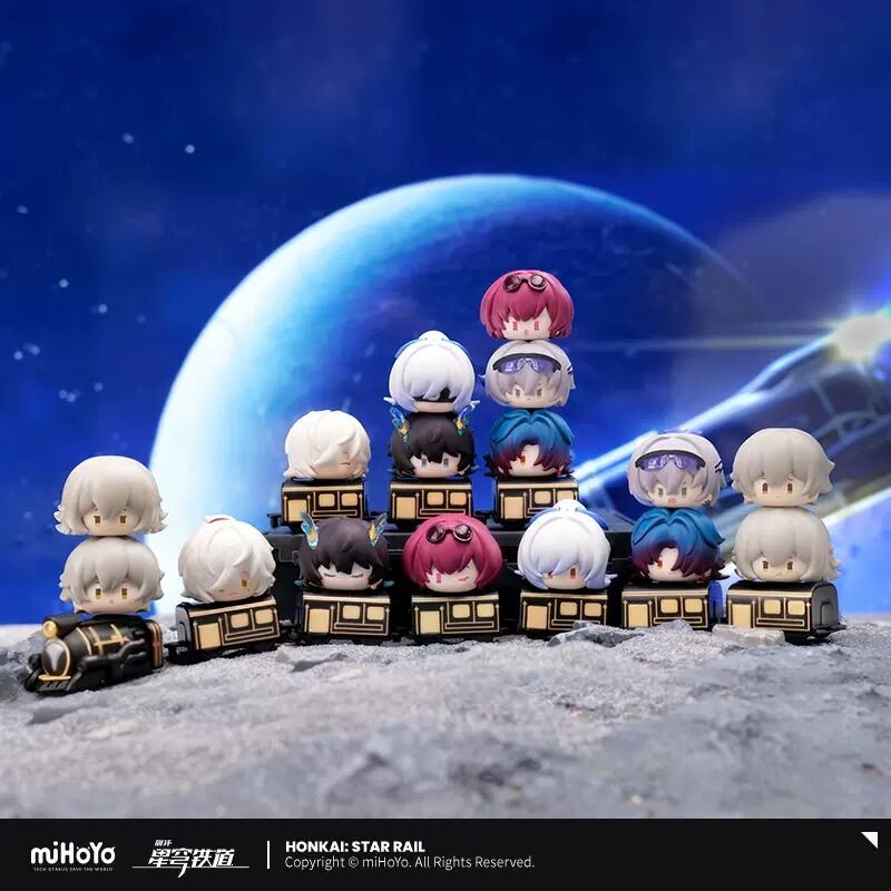 Honkai: Star Rail miHoYo Chibi Train Riders Mini Figurine Blind Bag Vol.1