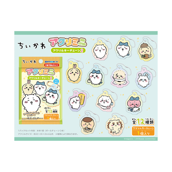 Chiikawa Mini Acrylic Keychain Blind Bag