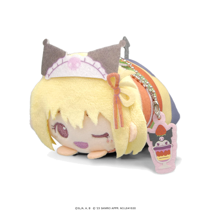 Lycoris Recoil x Sanrio Mochikororin Plush mascot Chisato Nishikigi x Kuromi